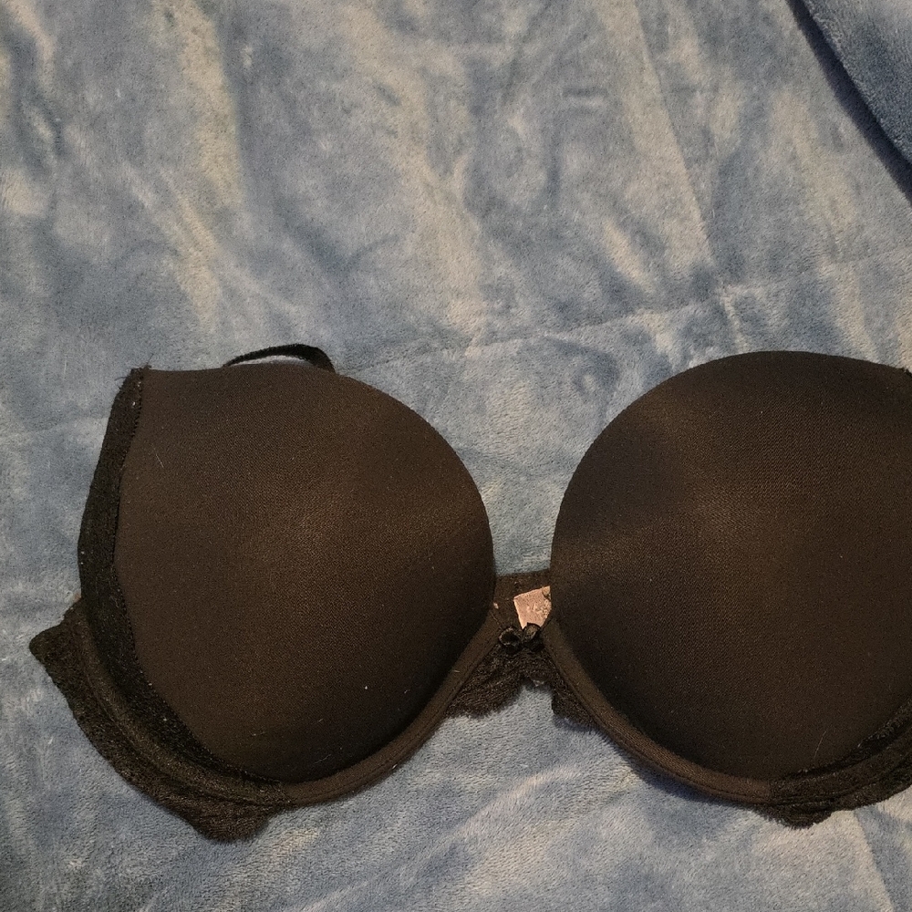Victoria's Secret Black Lace Bra Intimates